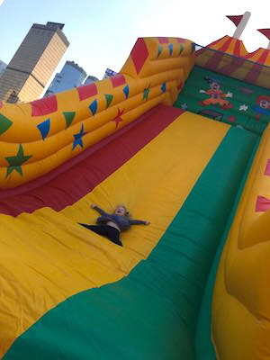 Inflatable Circus Slide